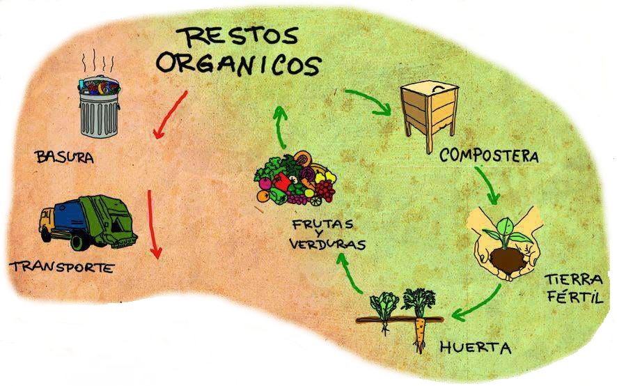 Reciclaje de nutrientes orgánicos